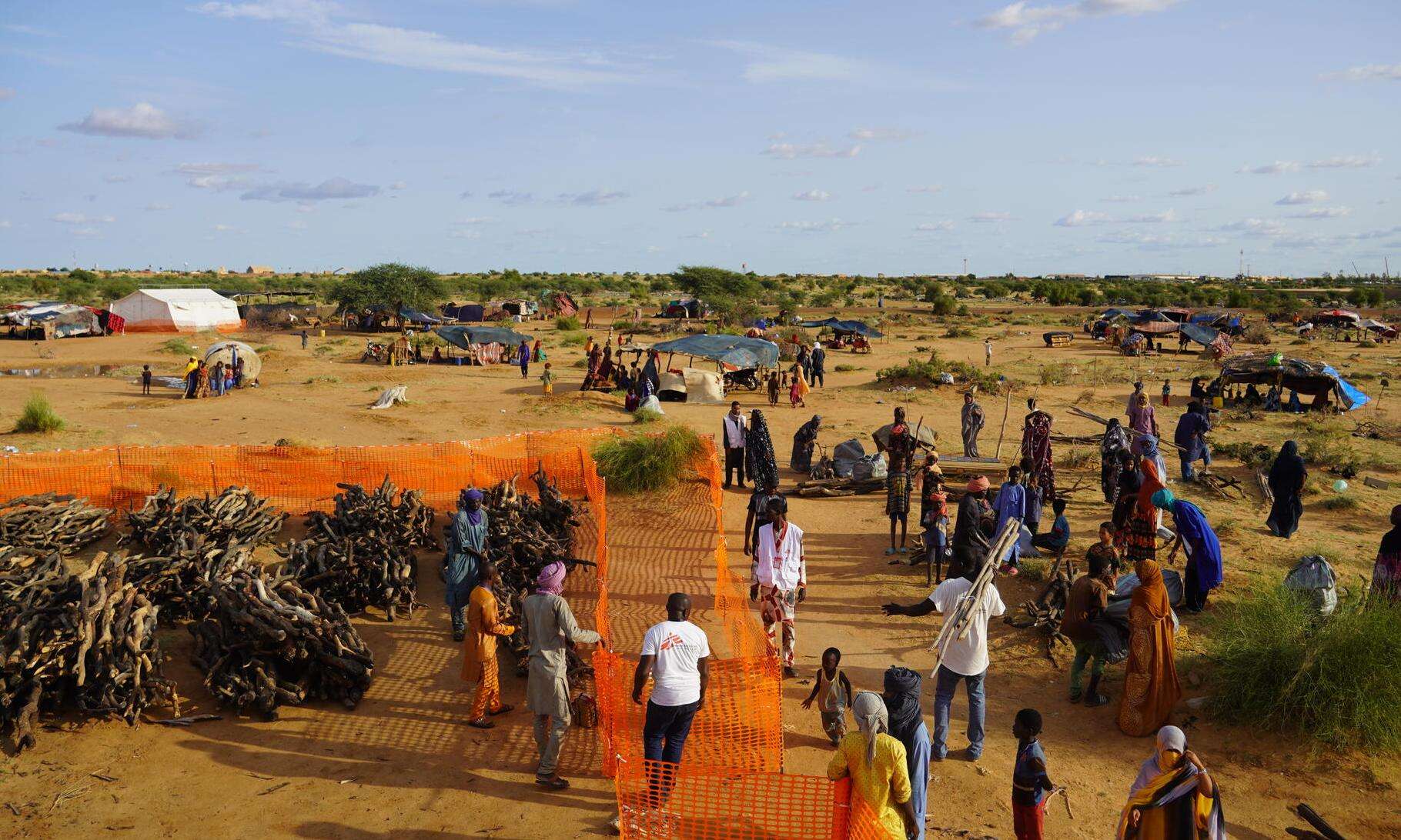 Soso Koira site for displaced people in Gao, Mali