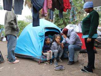 Matamoros - Asylum-seekers and migrants at the US/Mexico border