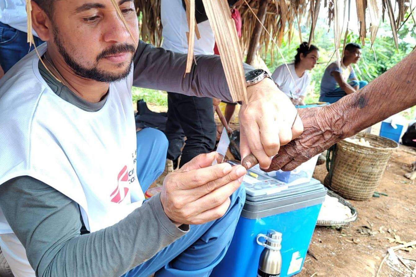 MSF responds to a rise in malaria cases, Yanomami territory