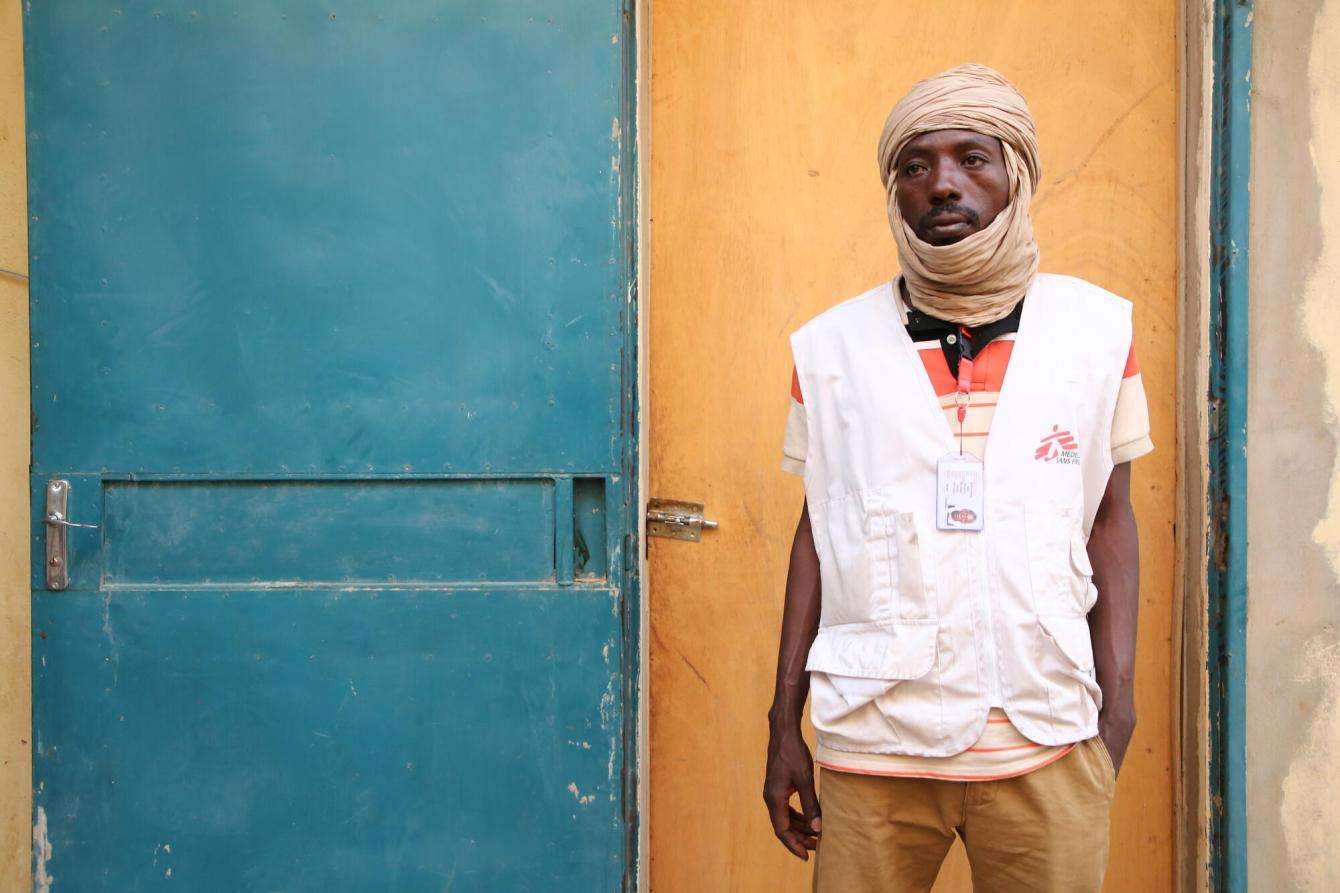 MSF staff member Dr. Sidiki Souleymane in Mali.