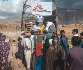 Relief items - Quetta