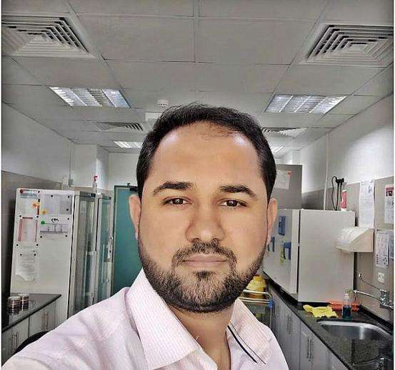 Mohammed Al Ahel, MSF lab technician killed in Gaza.