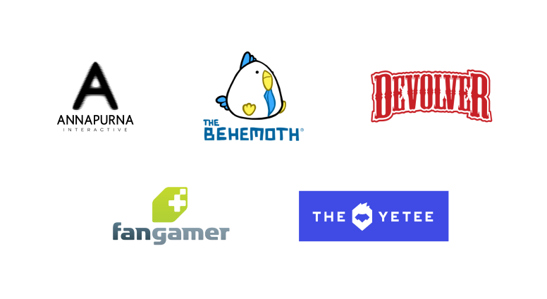 The corporate sponsors of Summer Games Done Quick 2023 are Annapurna Interactive, The Behemoth, Devolver, FanGamer, and The Yetee.