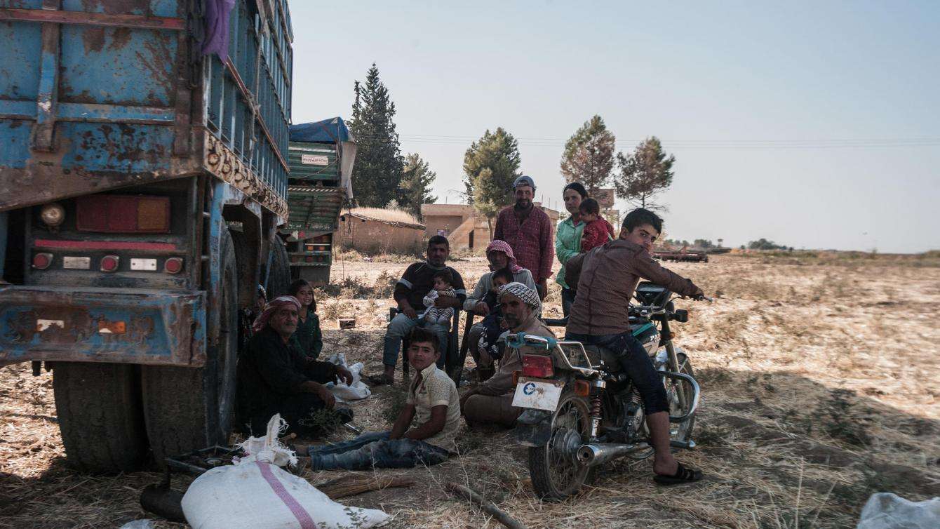 Emergency North East Syria: Fleeing and Seeking Refuge - Displaced Population