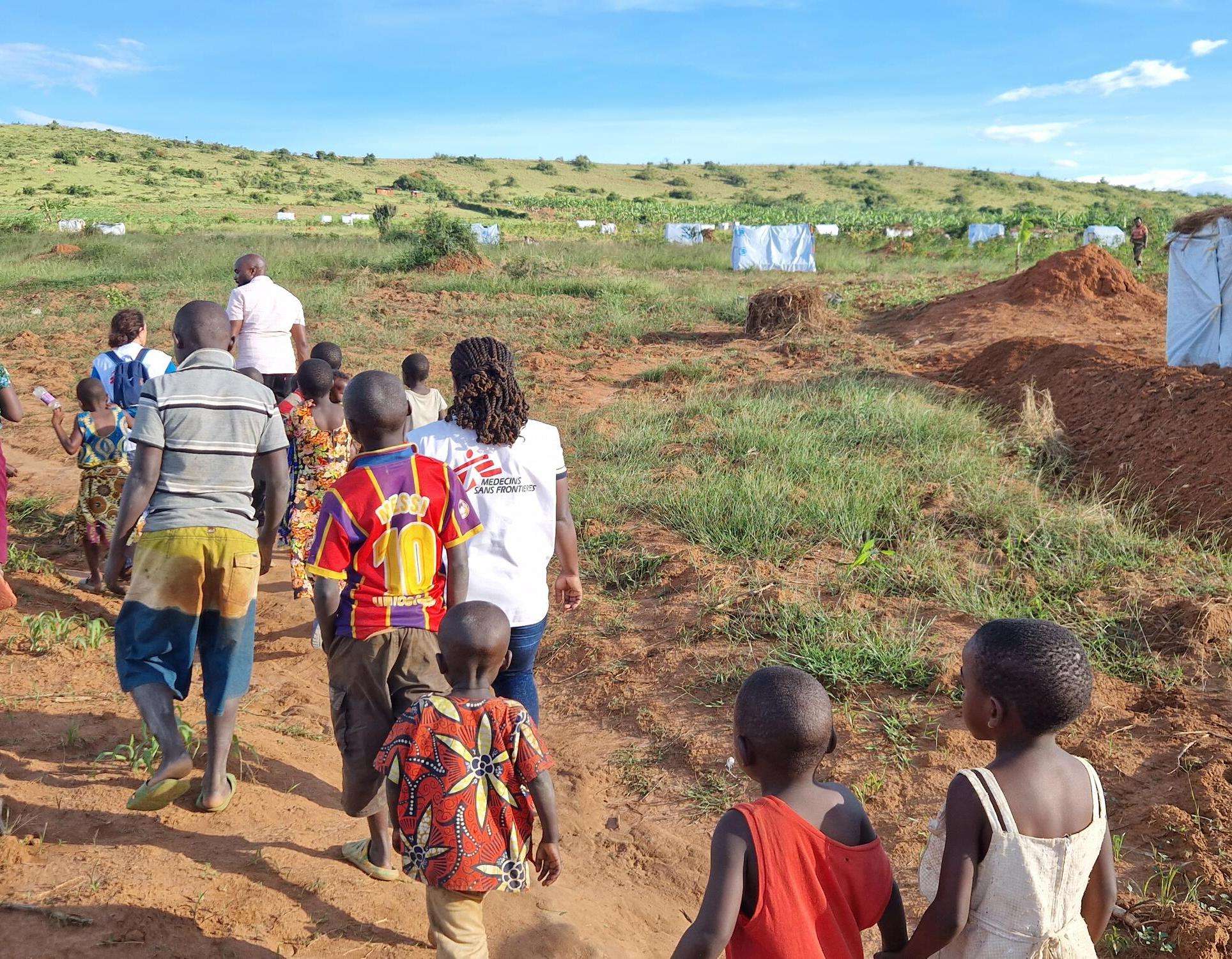 MSF provides assistance to refugees in Nakivale camp in Uganda