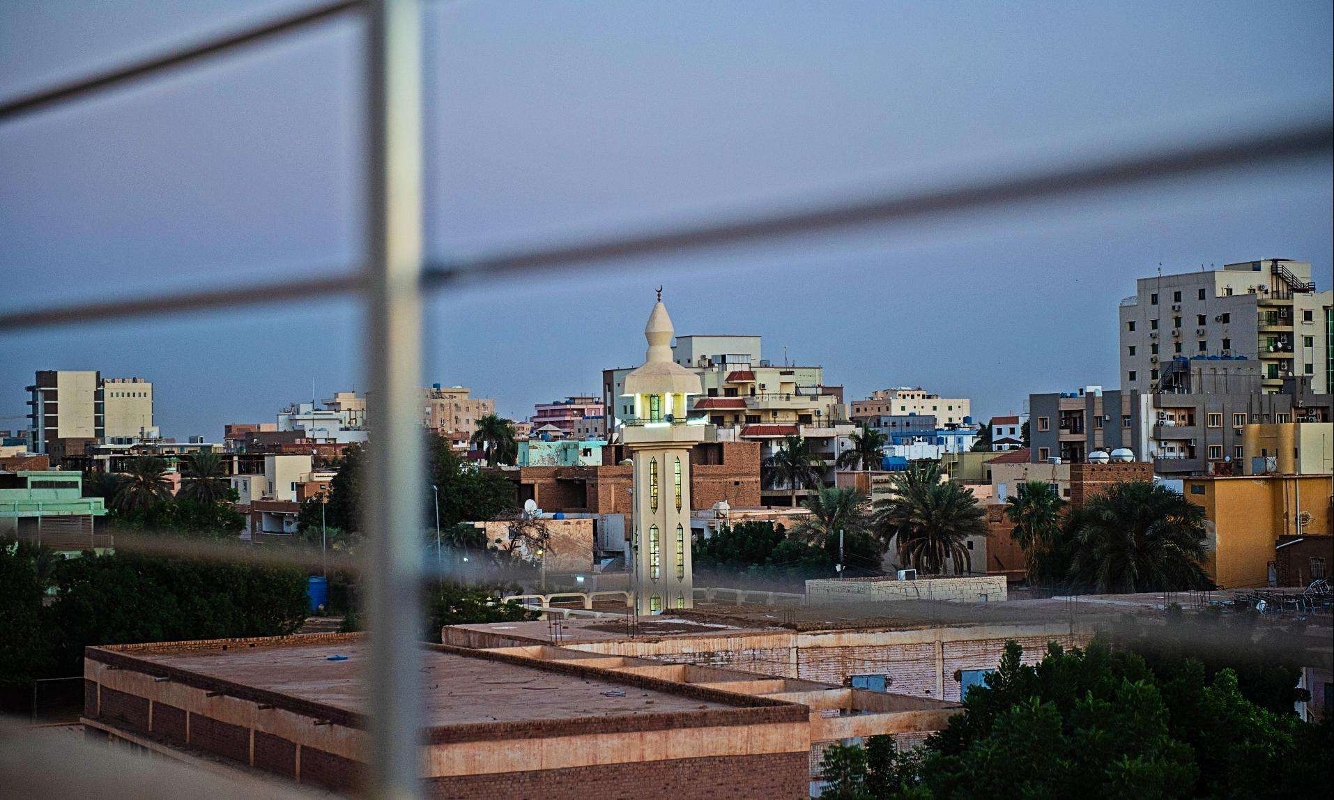 The city of Khartoum, Sudan.
