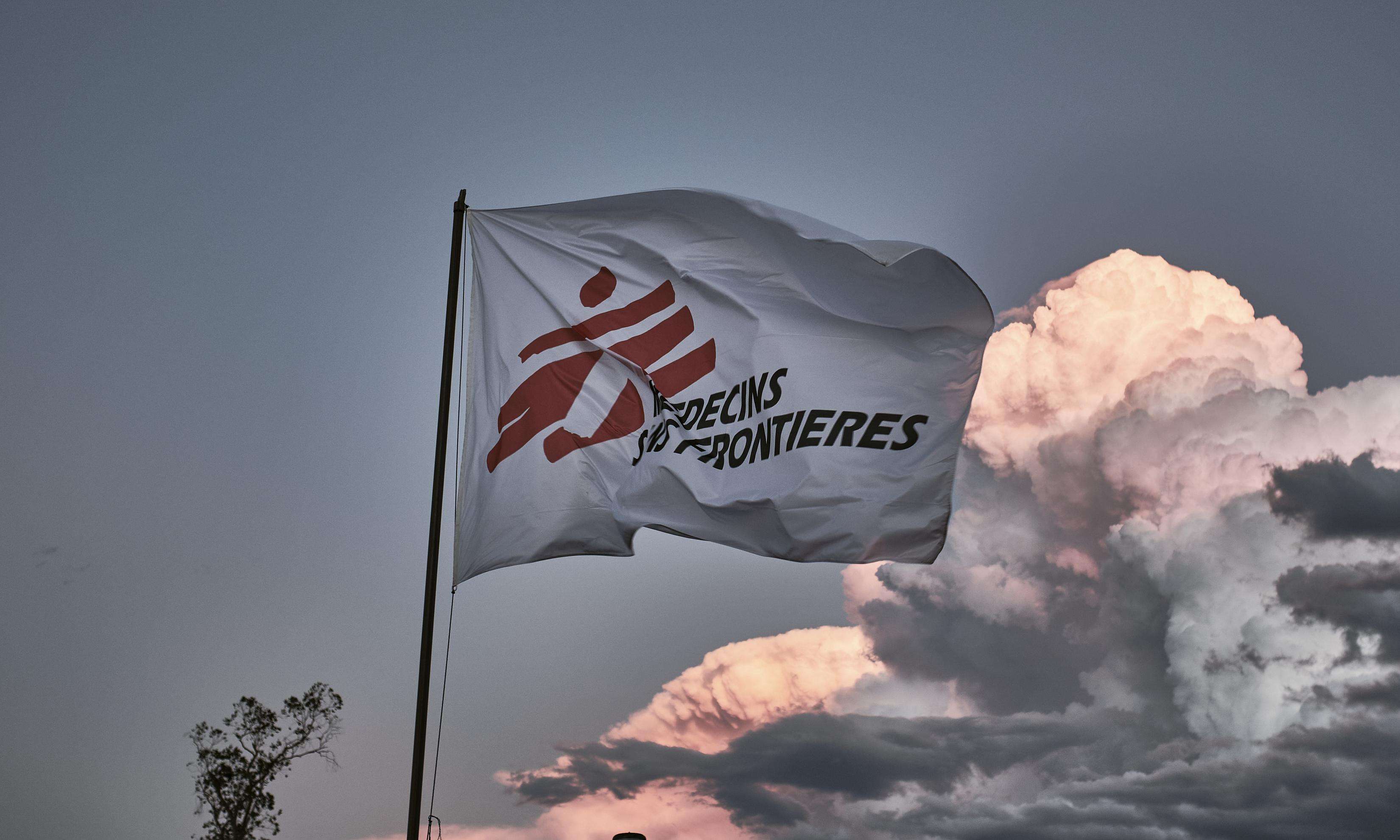MSF flag in Madagascar