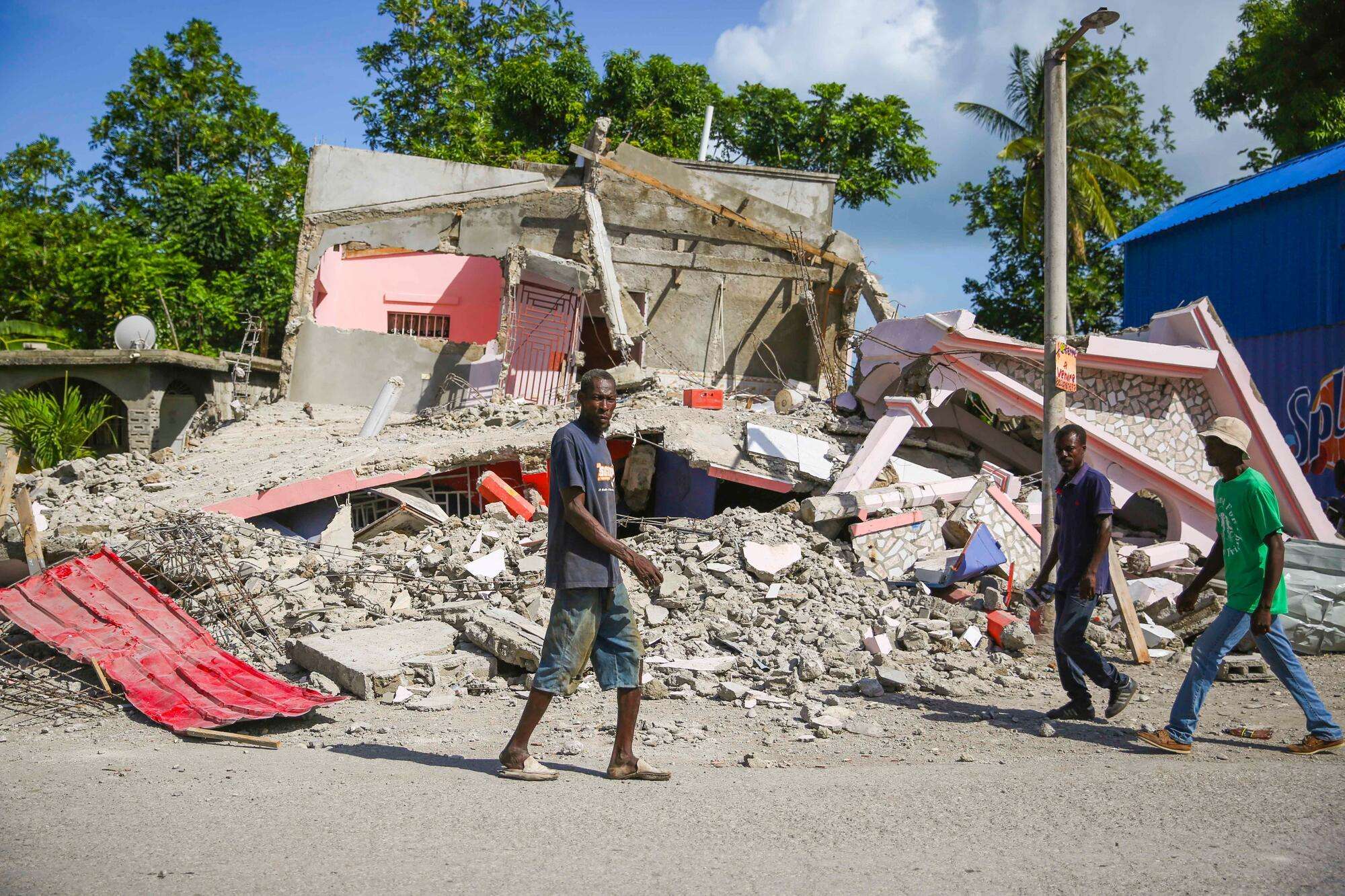 Haiti earthquake - Les Cayes