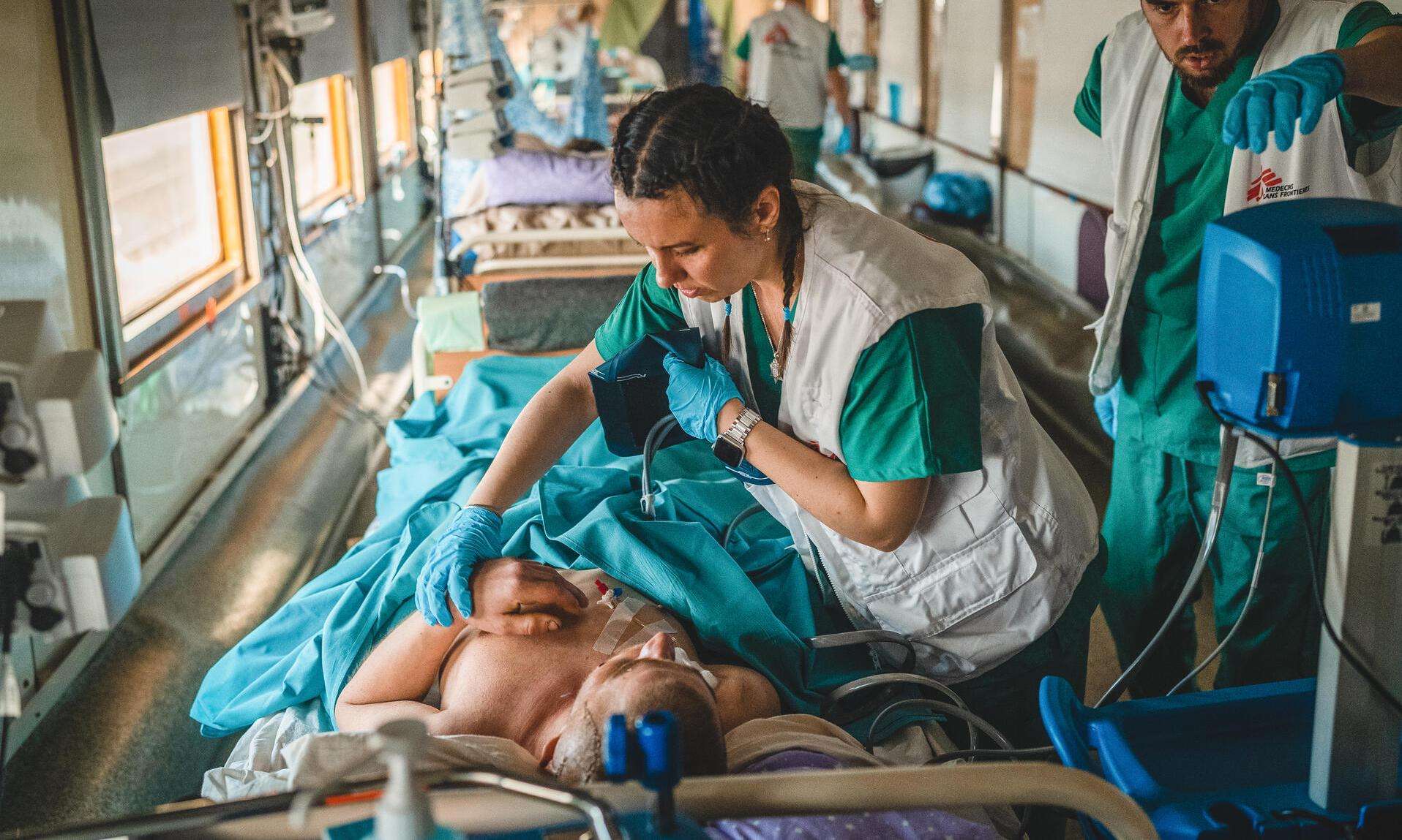 Doctors on Rails - MSF Medicalised train in Ukraine