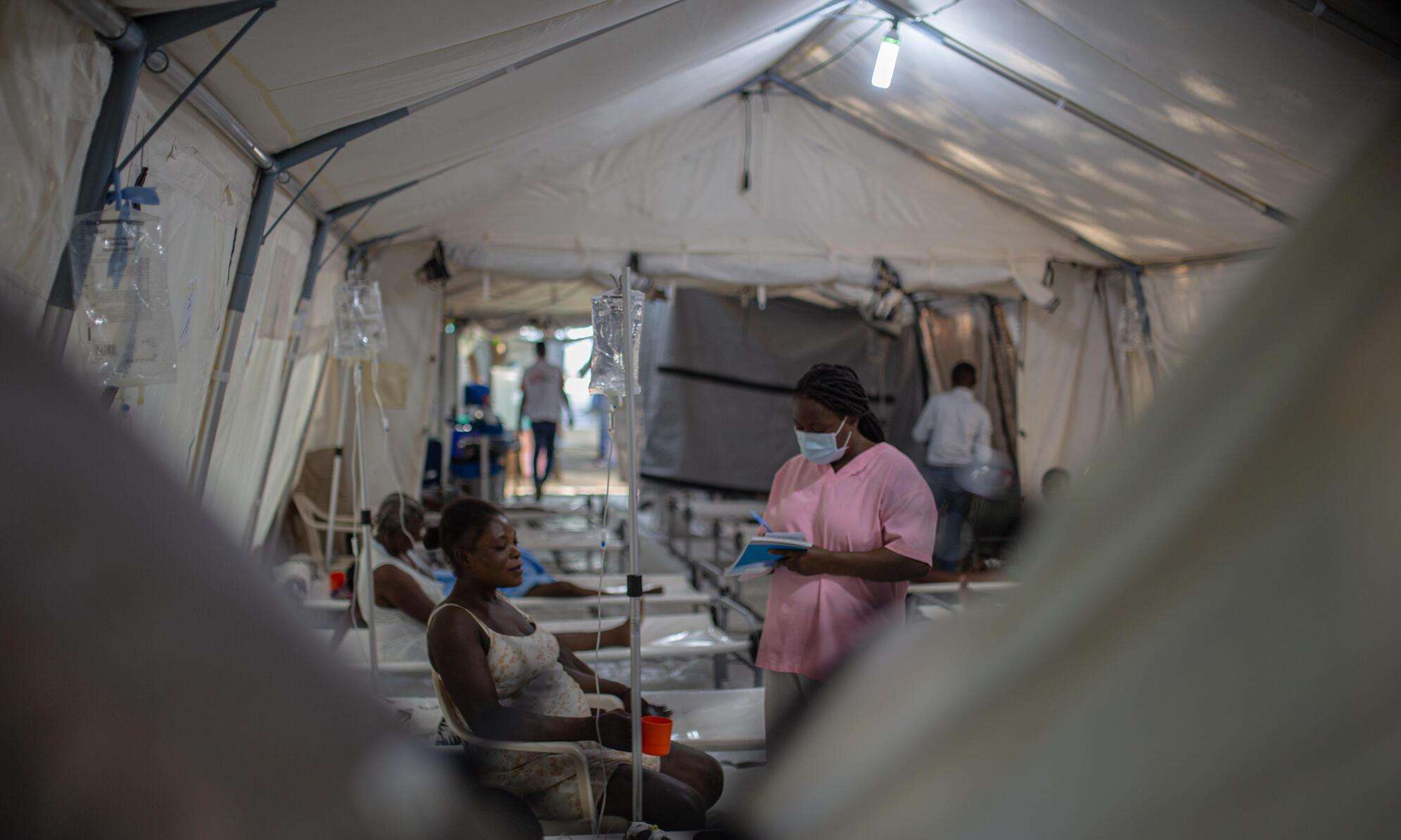 Réponse MSF à l'Urgence Choléra 2022