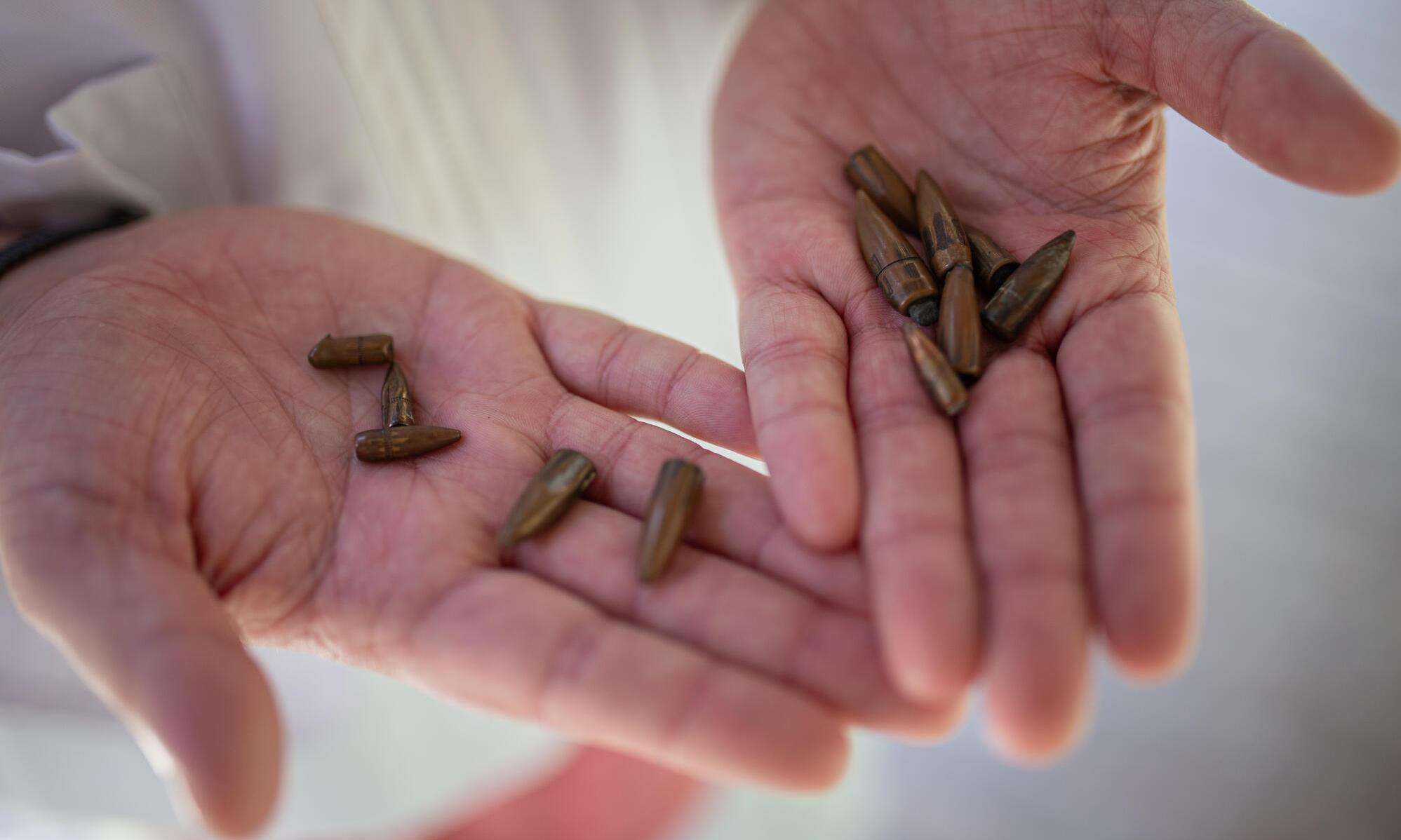 Bullets collected at the MSF hospital in Cité Soleil, Port-au-Prince, in May. 
