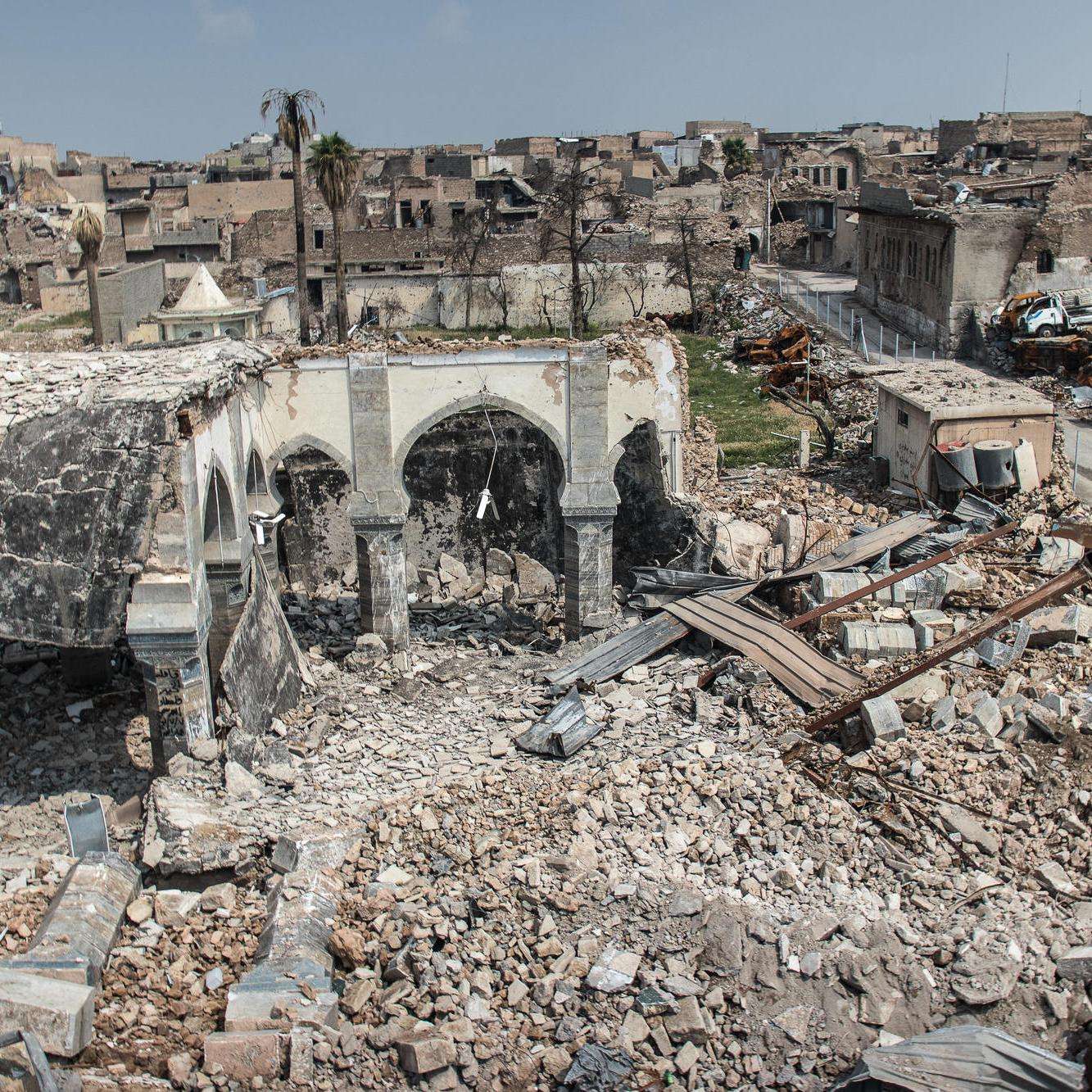 NFI distribution in Mosul's Old City