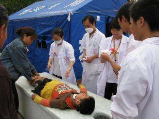 MSF responds to the May 12, 2008, earthquake in Sichuan province, China