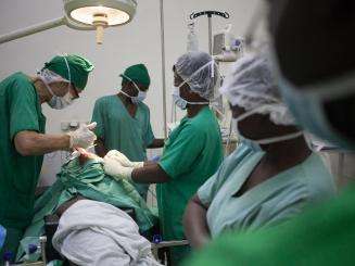 Influx of wounded patients in Sica hospital in Bangui