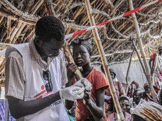 MSF floods intervention in Ulang, South Sudan.