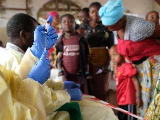Emergency measles campaign in Goma