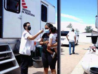 Mexico migrants displaced by violence flee to the USA