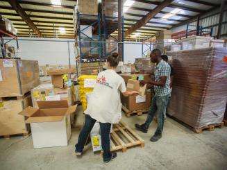 MSF Supply cargo in Haiti 12