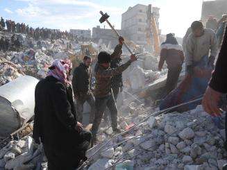 Earthquake Northwestern Syria, 7 February 2023