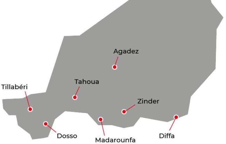 Niger IAR map 2022