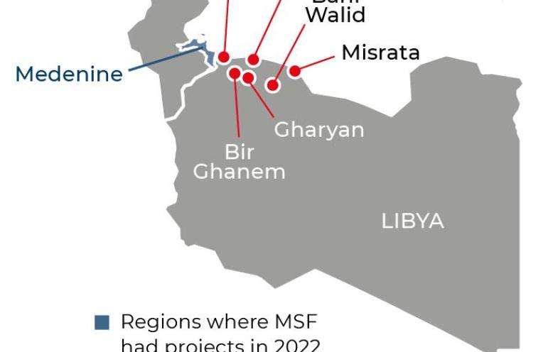 Libya IAR Map 2022
