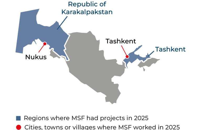 Uzbekistan IAR 2025 map