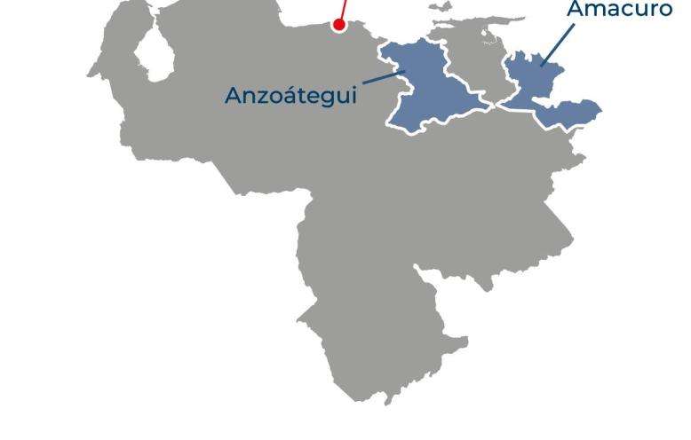 Venezuela IAR 2025 map