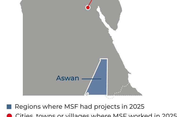 Egypt IAR 2025 map