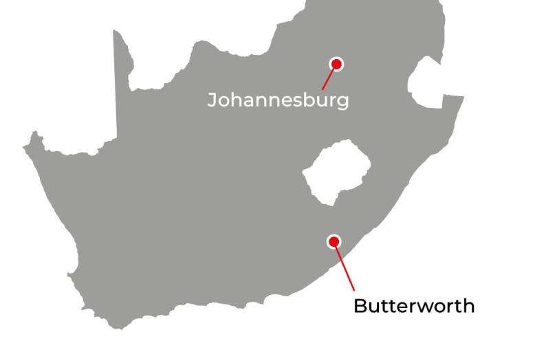 South Africa IAR 2025 map