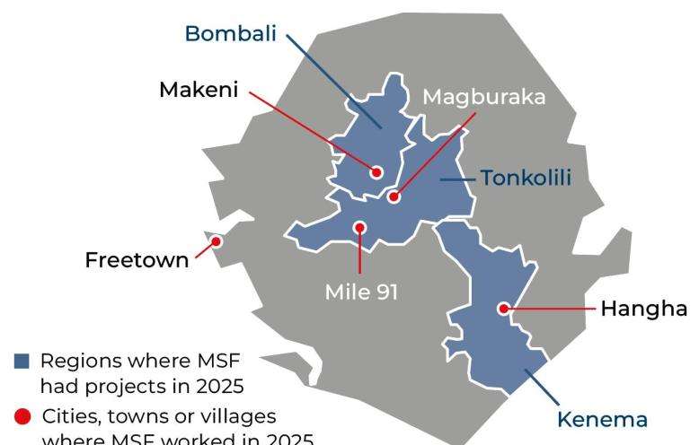 Sierra Leone IAR 2025 map