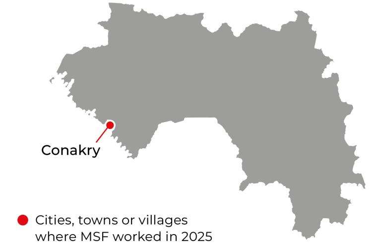 Guinea IAR 2025 map