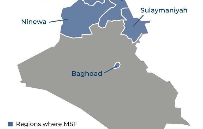 Iraq IAR 2025 map