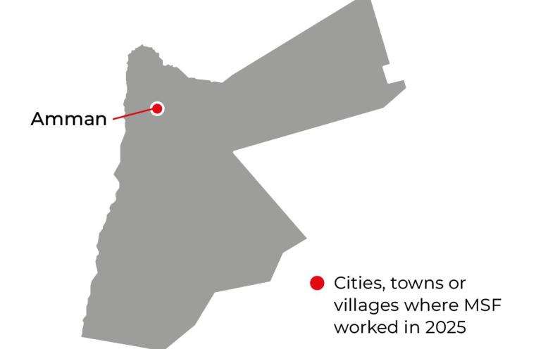 Jordan IAR 2025 map