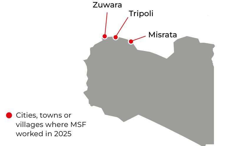 Libya IAR 2025 map