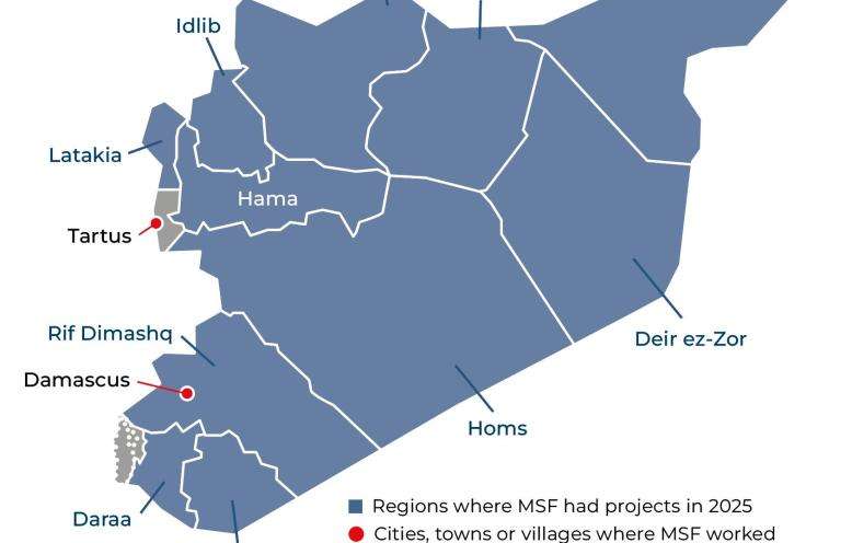 Syria IAR 2025 map