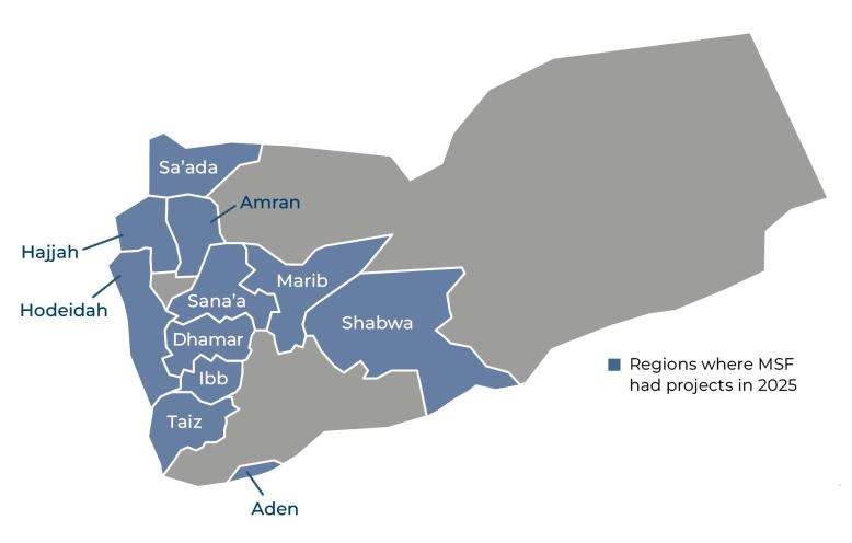 Yemen IAR 2025 map