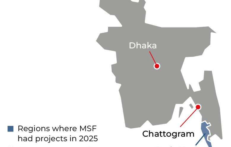 Bangladesh IAR 2025 map