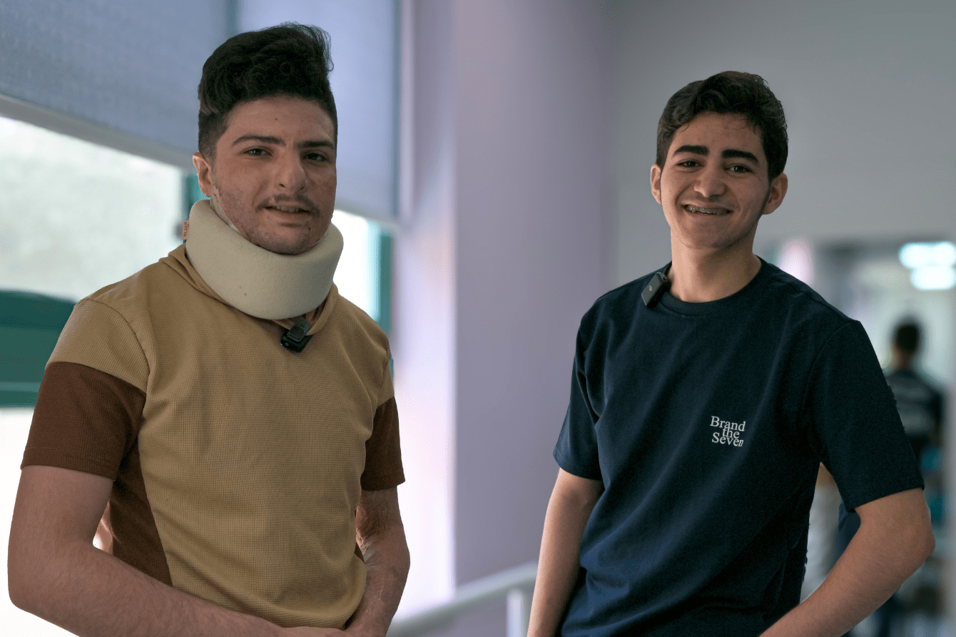 We share the same pain: Peer support for war-wounded patients in the ...