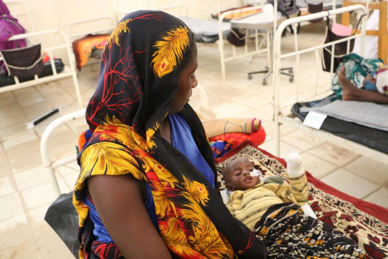 Treating malnutrition in Chad