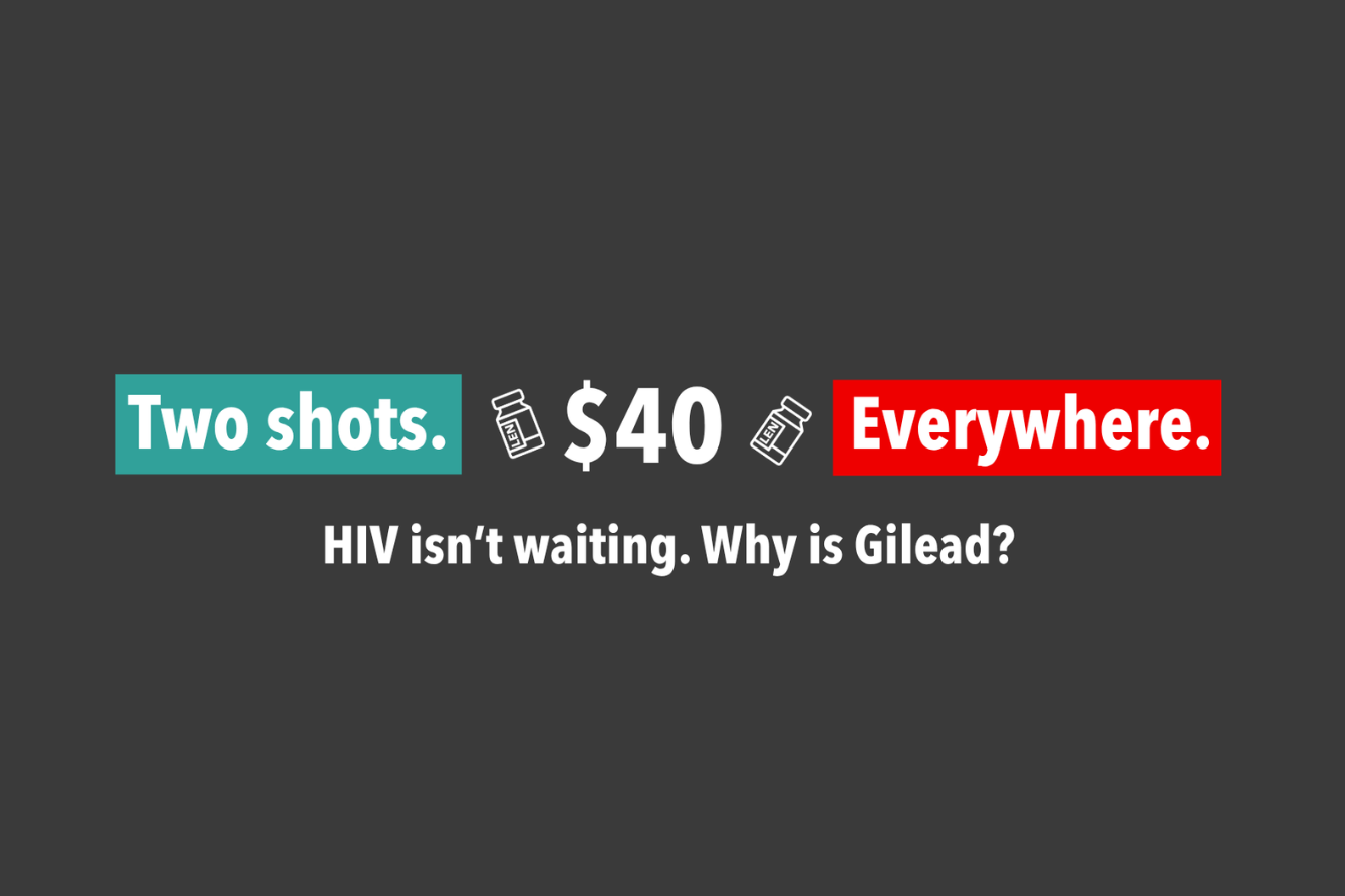 Lenacapavir: Two Shots. $40. Everywhere.