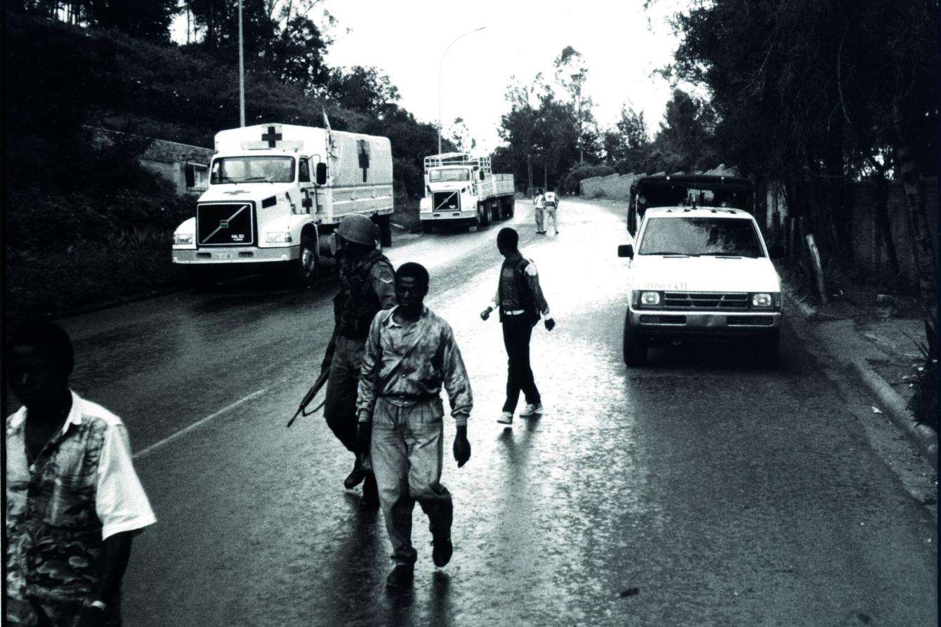 Kigali, genocide Rwandan Tutsis, april 1994
