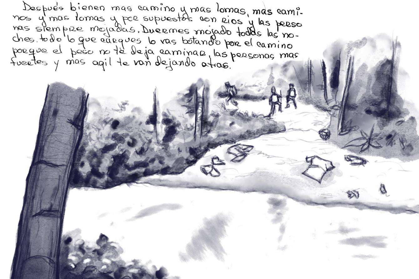 Darien Survivor Letter illustration 2