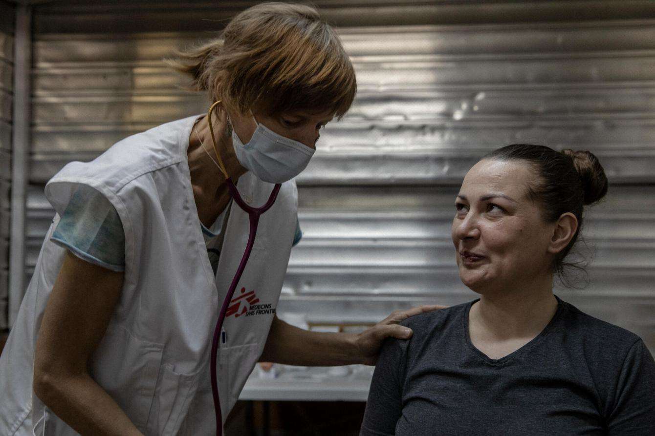 MSF Mobile Clinics in Kharkiv Metro