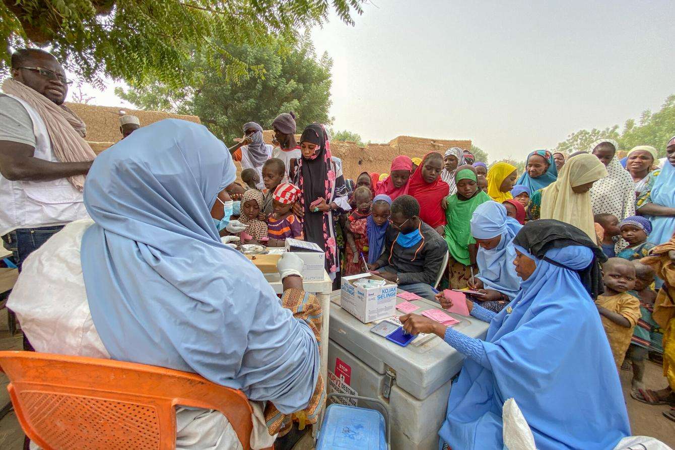 Measles and Meningintis vaccination in Zinder, Niger
