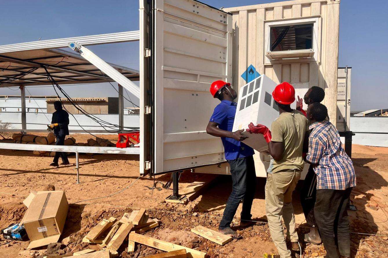 Mobile Solar Energy in Ourang refugee camp, Eastern Chad