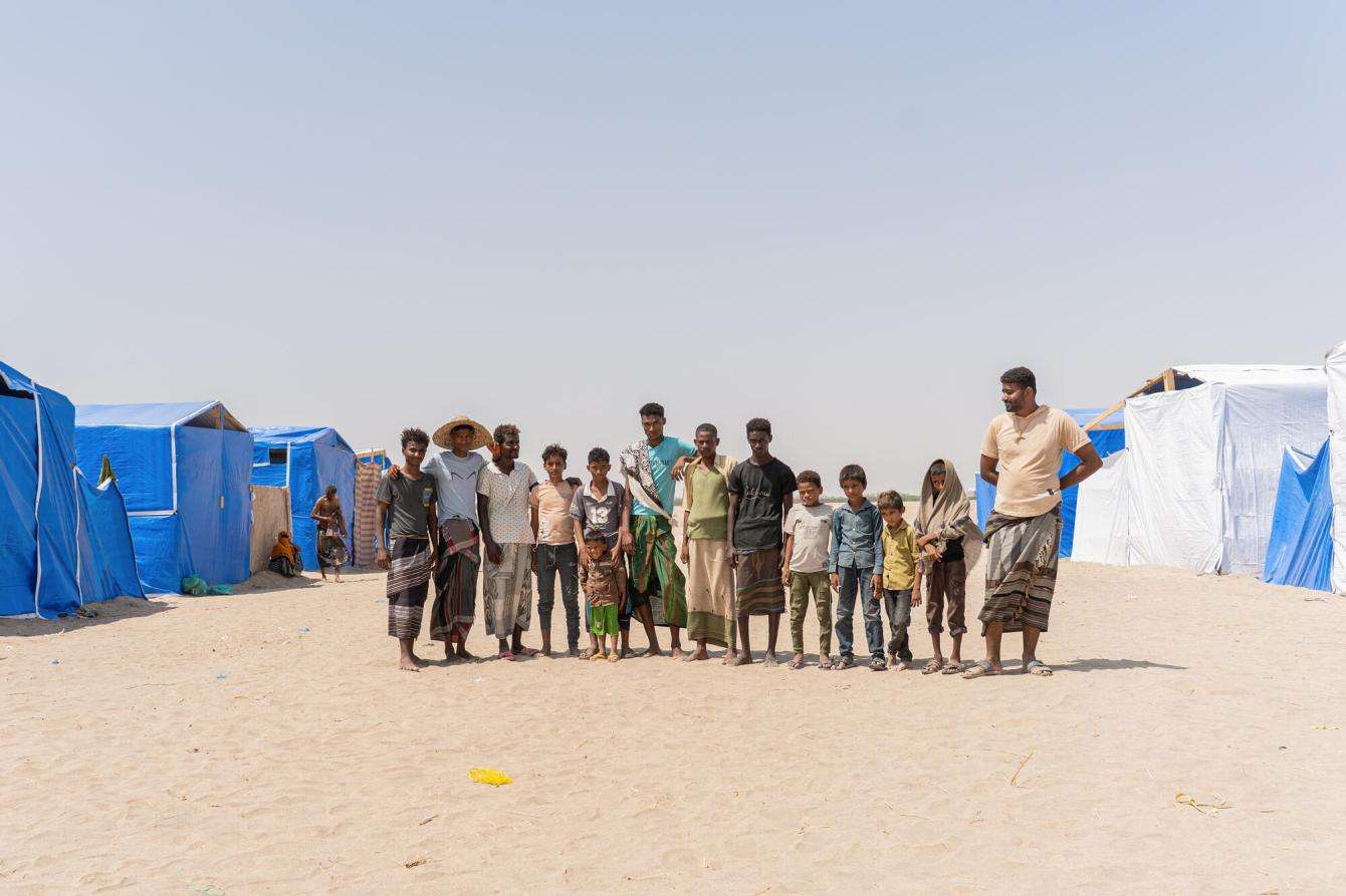 Displaced again, on the road to Aden