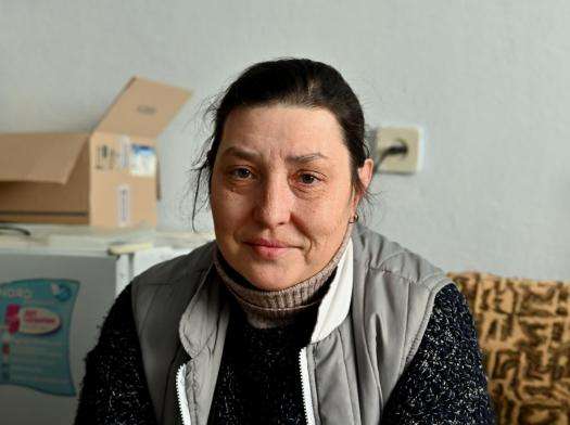 Natalia, nurse at a local hospital in Mykolaiv region