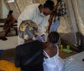 MSF is responding to a cholera emergency in Port-au-Prince, Haiti