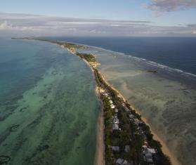 Drone footage south Tarawa