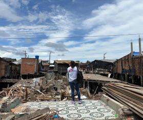 Following the 7.4-magnitude earthquake that hit western Colombia on August 10, MSF teams conducted a needs assessment in the hardest-hit neighborhoods.